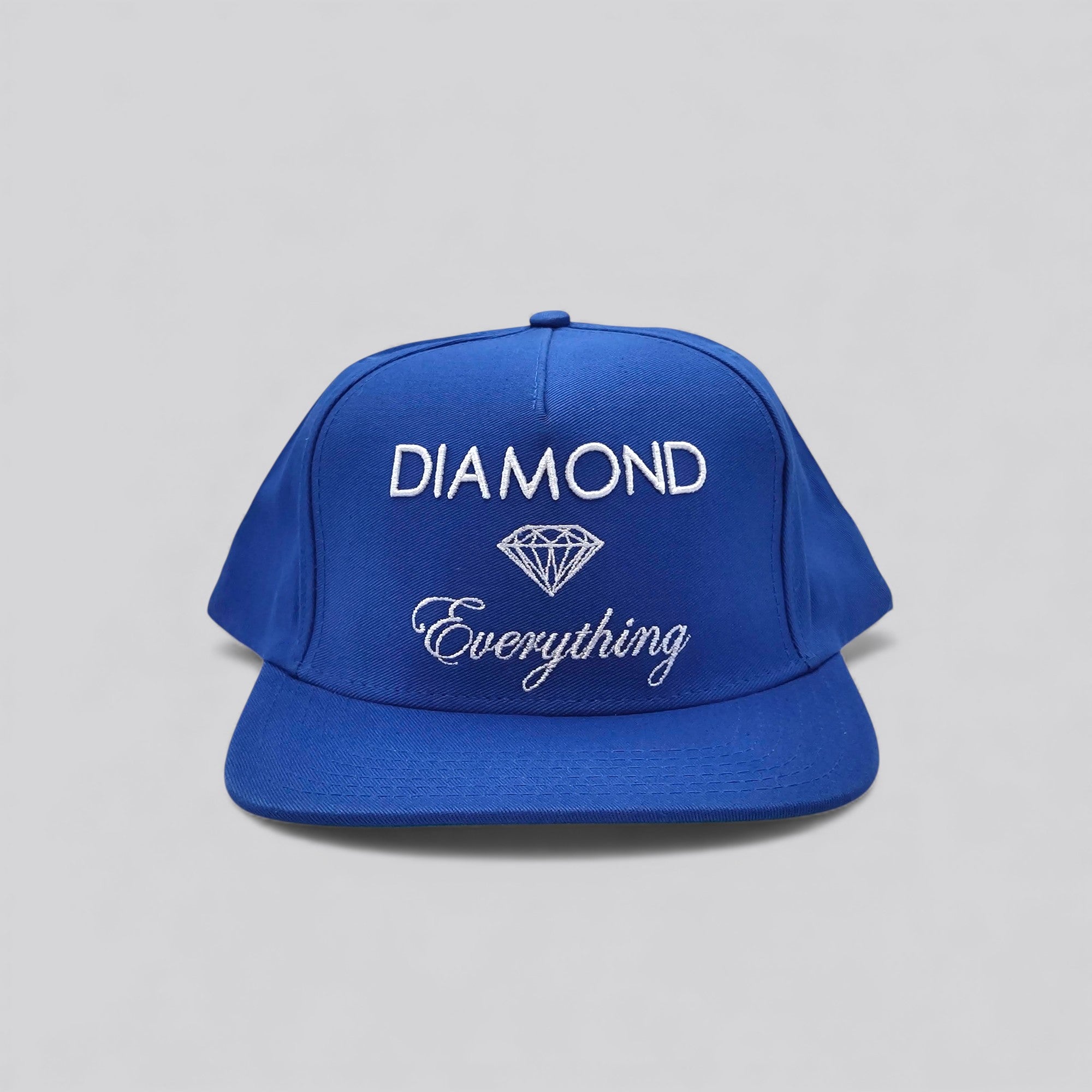DIAMOND EVERYTHING - FLAT BLUE snapback