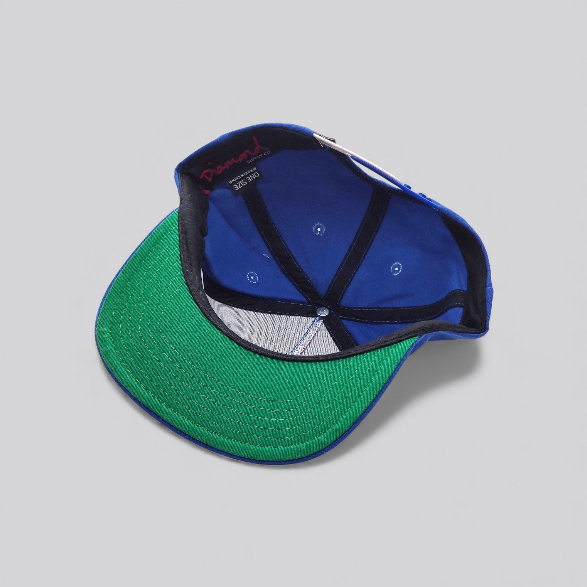 DIAMOND EVERYTHING - FLAT BLUE snapback