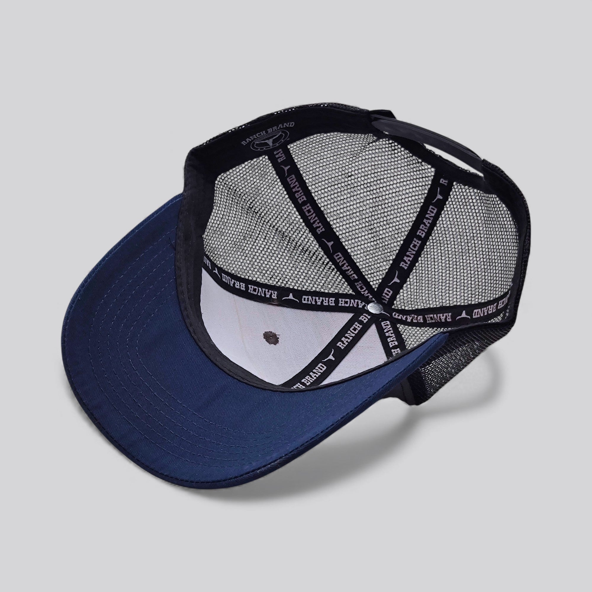 Patch Ranch | Gray & Blue Mesh | Original Western