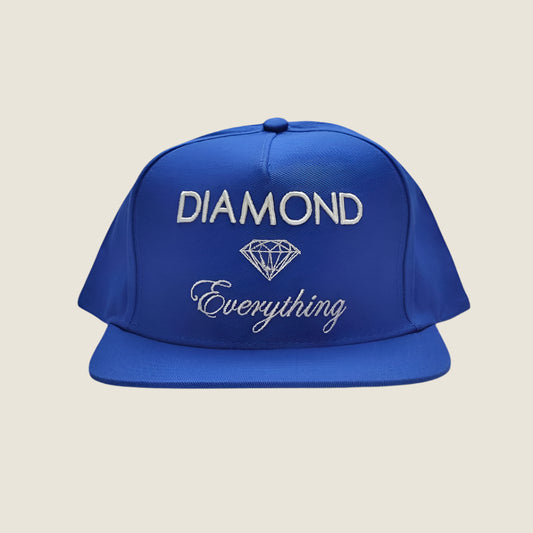 DIAMOND EVERYTHING - FLAT BLUE snapback