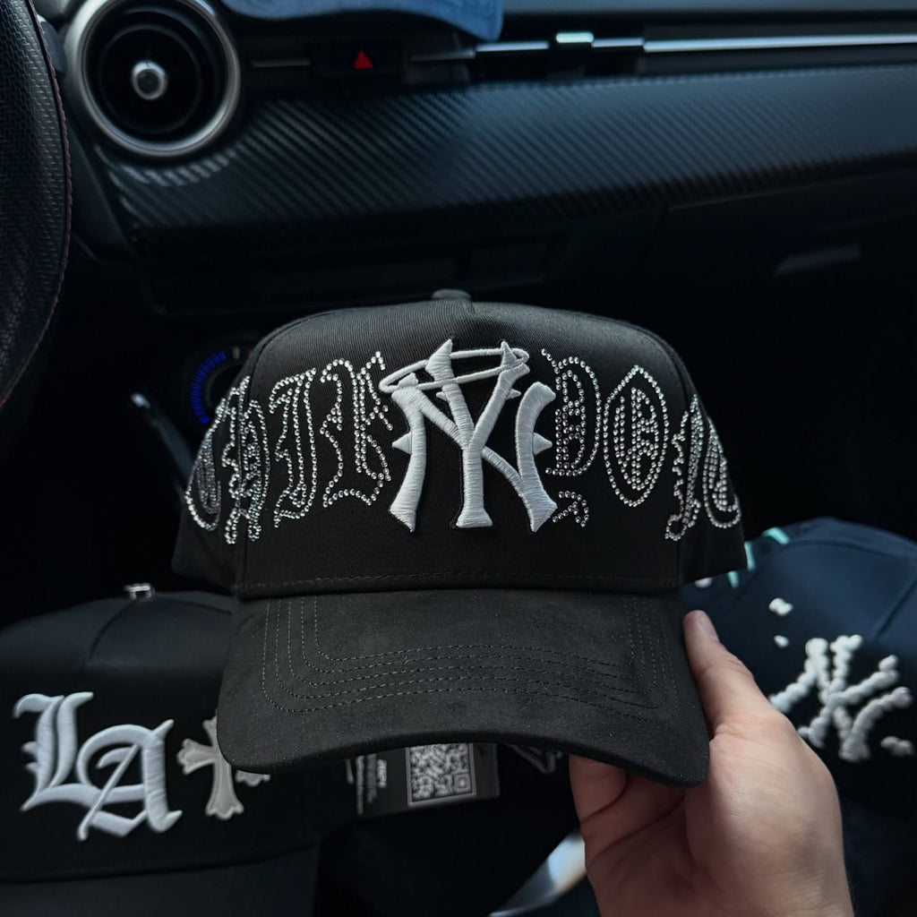 31 HATS BLACK NEW YORK DIAMONDS SNAPBACK
