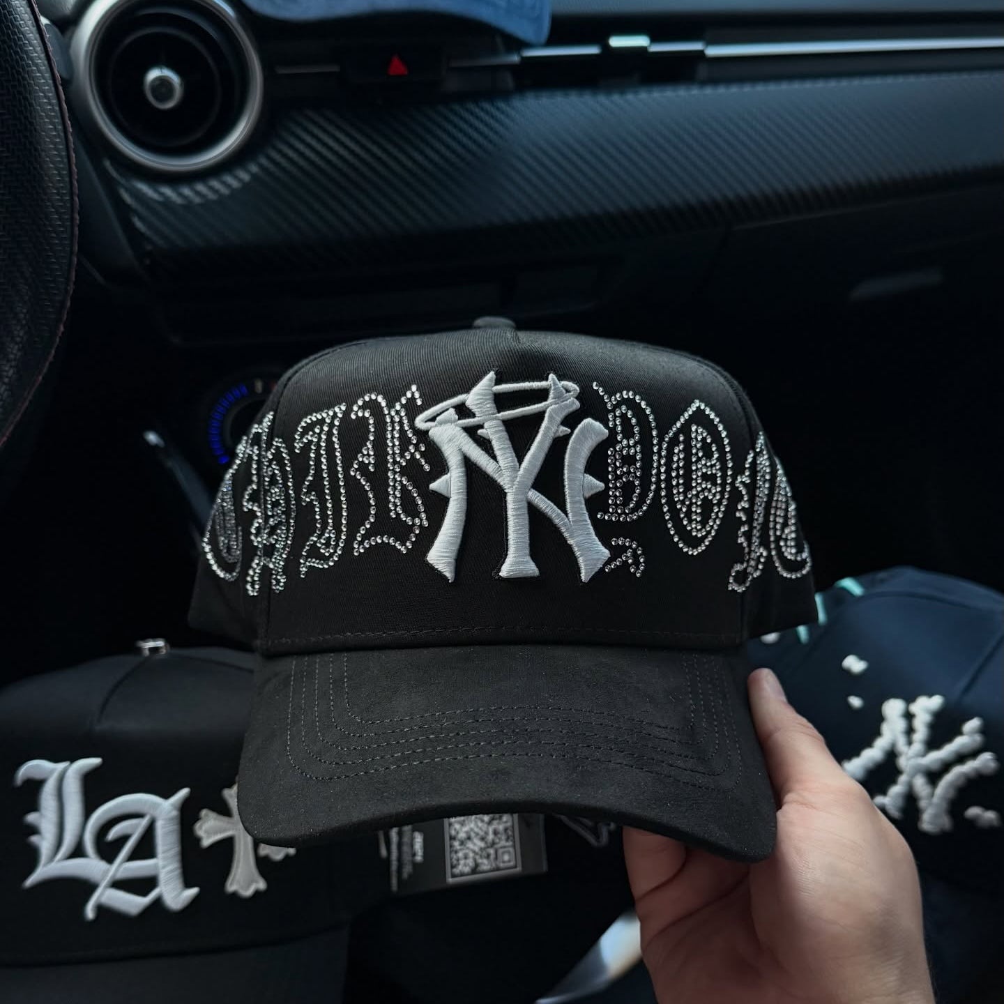 31 HATS BLACK NEW YORK DIAMONDS SNAPBACK