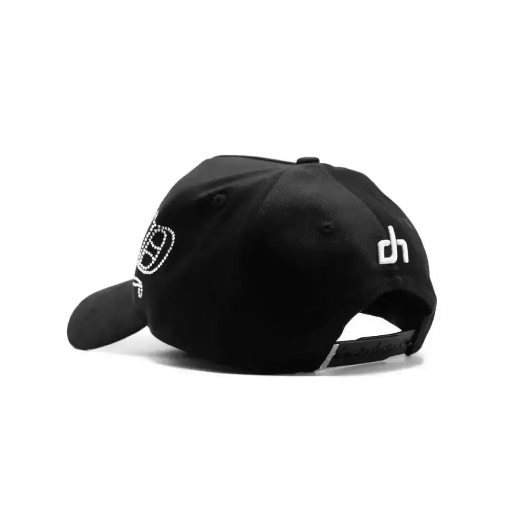 LA CRYSTAL BLACK HAT