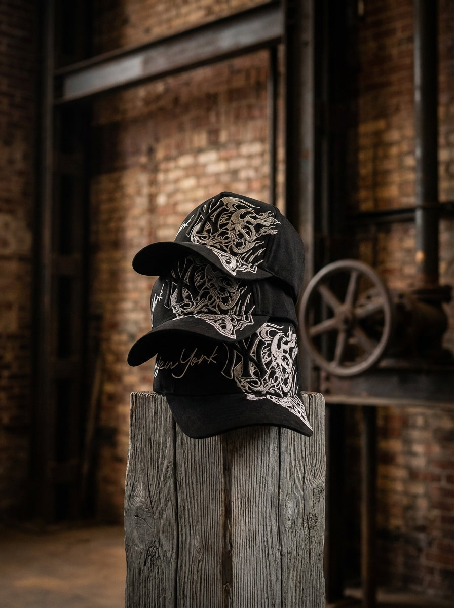 Dandy Hats Ny Skeleton Yankees Negra