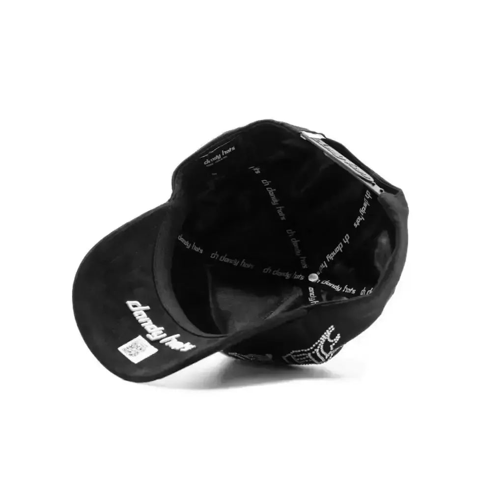 LA CRYSTAL BLACK HAT